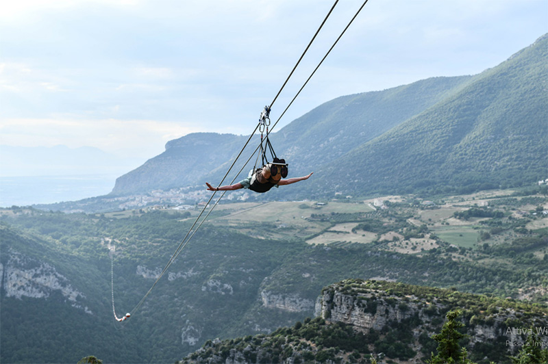 Cilento in volo